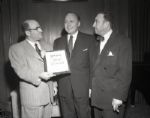 1952 Jack Benny Israel Bonds Chicago Sun-Times Original 4 x 5 B & W Negatives (Chicago Sun-Times Archives/MEARS Photo LOA) - Lot of 2