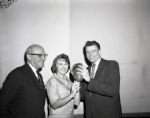 1961 George Halas Billy Wade Chicago Bears Chicago Sun-Times Original 4 x 5 B & W Negatives (Chicago Sun-Times Archives/MEARS Photo LOA) - Lot of 2