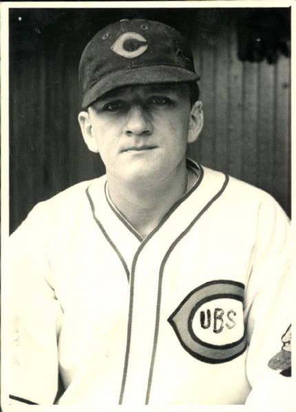 1936 Jim Gleeson Cleveland Indians "The Sporting News Collection Archives" Original Photos (Sporting News Collection Hologram/MEARS Photo LOA) - Lot of 2
