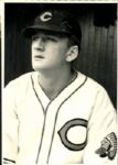 1936 Jim Gleeson Cleveland Indians The Sporting News Collection Archives Original Photos (Sporting News Collection Hologram/MEARS Photo LOA) - Lot of 2