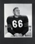 1940-52 Clyde "Bulldog" Turner Chicago Bears "Chicago Sun-Times" Original 4" x 5" B & W Negative (Chicago Sun-Times Archives/MEARS Photo LOA)