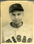 1934-40 Stan Hack Chicago Cubs "The Sporting News Collection Archives" Original Photos (Sporting News Collection Hologram/MEARS Photo LOA) - Lot of 3