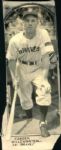 1945 Carden Gillenwater Boston Braves "The Sporting News Collection Archive" Original Photo (Sporting News Collection Hologram/MEARS Photo LOA)