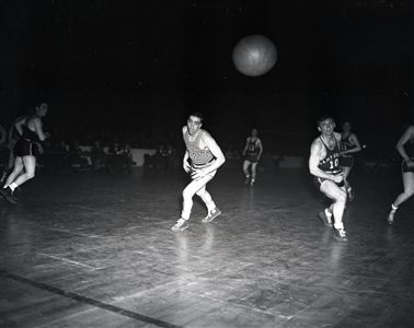 1944 Notre Dame Camp Grant "Chicago Sun-Times" Original 4" x 5" B & W Negative (Chicago Sun-Times Archives/MEARS Photo LOA)