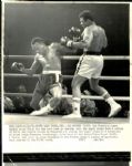 1972 Muhammad Ali Bob Foster "The Chicago Sun-Times Collection Archives" Original Photo (Chicago Sun-Times Hologram/MEARS Photo LOA)