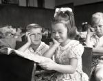 1940s Chicago Schoolchildren "Chicago Sun-Times" Original 4" x 5" B & W Negative (Chicago Sun-Times Archives/MEARS Photo LOA)