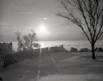 1944 Chicago Lakefront Winter Scenes Chicago Sun-Times Original 4 x 5 B & W Negatives (Chicago Sun-Times Archives/MEARS Photo LOA) - Lot of 4