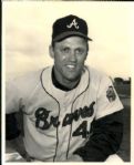 1966 Tony Cloninger Atlanta Braves "The Sporting News Collection Archives" Original Photo (Sporting News Collection Hologram/MEARS Photo LOA)
