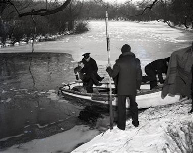 1942 Jackson Park Coast Guard "Chicago Sun-Times" Original 4" x 5" B & W Negative (Chicago Sun-Times Archives/MEARS Photo LOA)