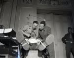 1942 Soldier Visits The Dentist "Chicago Sun-Times" Original 4" x 5" B & W Negative (Chicago Sun-Times Archives/MEARS Photo LOA)