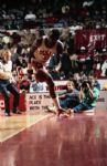 1986 Chicago Bulls Versus Indiana Pacers Chicago Sun-Times Original Full Color Negative Strips (Chicago Sun-Times Archives/MEARS Photo LOA) - Lot of 8