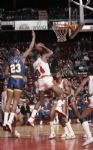 1986 Chicago Bulls Versus Indiana Pacers Chicago Sun-Times Original Full Color Negative Strips (Chicago Sun-Times Archives/MEARS Photo LOA) - Lot of 8