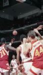 1986 Chicago Bulls Versus Atlanta Hawks Chicago Sun-Times Original Full Color Negative Strips (Chicago Sun-Times Archives/MEARS Photo LOA) - Lot of 6