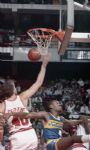 1985 Chicago Bulls Versus Indiana Pacers Chicago Sun-Times Original Full Color Negative Strips (Chicago Sun-Times Archives/MEARS Photo LOA) - Lot of 9