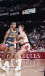 1985 Chicago Bulls Versus Indiana Pacers Chicago Sun-Times Original Full Color Negative Strips (Chicago Sun-Times Archives/MEARS Photo LOA) - Lot of 9