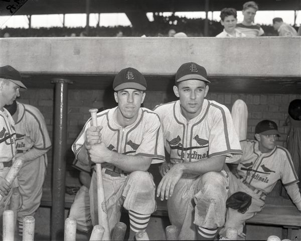 1948 Ralph La Pointe Nippy Jones St. Louis Cardinals "Chicago Sun-Times" Original 4" x 5" B & W Negative (Chicago Sun-Times Archives/MEARS Photo LOA)
