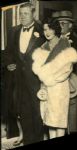 1930s circa Babe Ruth and Wife "The Sporting News Collection Archives" Original 4" x 8.25" Photo (Sporting News Collection Hologram/MEARS Photo LOA)