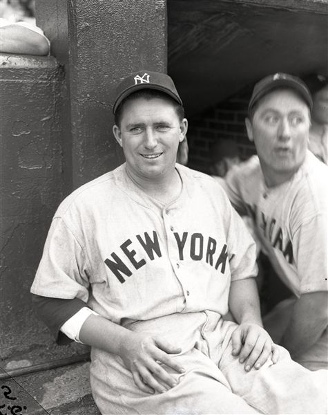 1947 Frank "Spec" Shea New York Yankees "Chicago Sun-Times" Original 4" x 5" B & W Negative (Chicago Sun-Times Archives/MEARS Photo LOA)