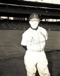 1954 Eddie Stanky St. Louis Cardinals "Chicago Sun-Times" Original 4" x 5" B & W Negative (Chicago Sun-Times Archives/MEARS Photo LOA)
