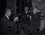 1953 George Halas Lew Fonseca "Chicago Sun-Times" Original 4" x 5" B & W Negative (Chicago Sun-Times Archives/MEARS Photo LOA)