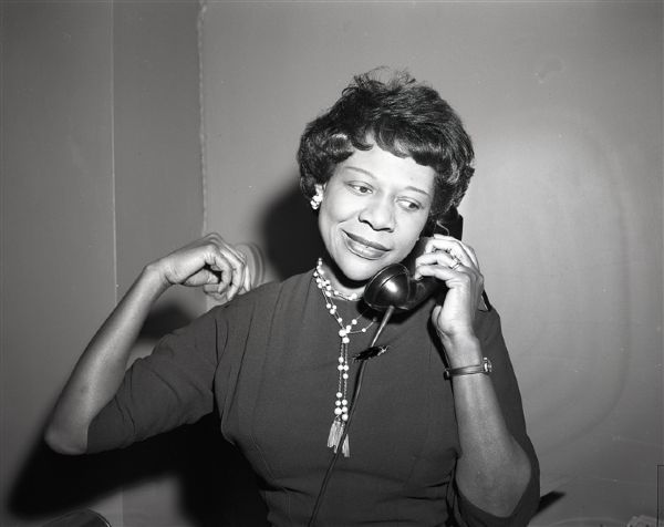 1947-57 Mrs. Joe Louis and Joe Louis Jr. "The Chicago Sun-Times" Original 4" x 5" B & W Negatives (Chicago Sun-Times Hologram/MEARS Photo LOA) - Lot of 2