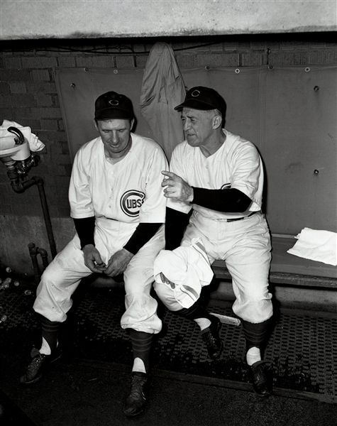 1949 Frankie Frisch Chicago Cubs "Chicago Sun-Times" Original 4" x 5" B & W Negatives (Chicago Sun-Times Archives/MEARS Photo LOA) - Lot of 3