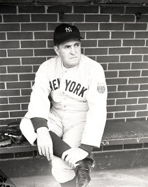 1943 Joe McCarthy New York Yankees "Chicago Sun-Times" Original 4" x 5" B & W Negative (Chicago Sun-Times Archives/MEARS Photo LOA)