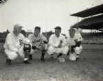 1949 Joe Benz Ted Lyons Ray Schalk Red Faber  Old Timers Game "Chicago Sun-Times" Original 4" x 5" B & W Negative (Chicago Sun-Times Archives/MEARS Photo LOA)