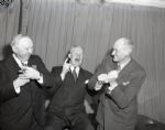 1947 Gabby Hartnett Joe Benz Cy Williams "Chicago Sun-Times" Original 4" x 5" B & W Negative (Chicago Sun-Times Archives/MEARS Photo LOA)