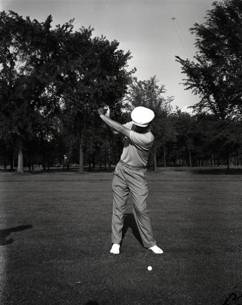 1962 Chuck Machalski Head Pro "The Chicago Sun-Times" Original 4" x 5" B & W Negatives (Chicago Sun-Times Hologram/MEARS Photo LOA) - Lot of 5
