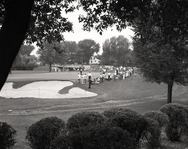 1956 Bill Casper Jr "The Chicago Sun-Times" Original 4" x 5" B & W Negative (Chicago Sun-Times Hologram/MEARS Photo LOA)