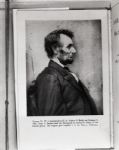 1864 President Abraham Lincoln "The Chicago Sun-Times" Original 4" x 5" B & W Negative (Chicago Sun-Times Hologram/MEARS Photo LOA)