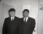 1952 National League Umpires Bill Stewart & Augie Gugliemo "Chicago Sun-Times" Original 4" x 5" B & W Negative (Chicago Sun-Times Archives/MEARS Photo LOA)