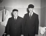 1954 National League Umpires Bill Stewart & Bill Engeln "Chicago Sun-Times" Original 4" x 5" B & W Negative (Chicago Sun-Times Archives/MEARS Photo LOA)