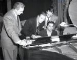 1948 Bob Hope The Chicago Sun-Times Original 4 x 5 B & W Negatives (Chicago Sun-Times Hologram/MEARS Photo LOA) - Lot of 3