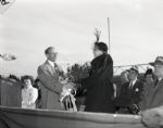 1949 Knute Rockne Stadium Dedication Chicago Sun-Times Original 4 x 5 B & W Negatives (Chicago Sun-Times Archives/MEARS Photo LOA) - Lot of 3