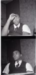 1966 Cassius Clay "Chicago Sun-Times" Original B & W Negatives (Chicago Sun-Times Archives/MEARS Photo LOA) - Lot of 2