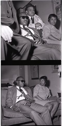 1964 Sonny Liston "Chicago Sun-Times" Original B & W Negatives (Chicago Sun-Times Archives/MEARS Photo LOA) - Lot of 5