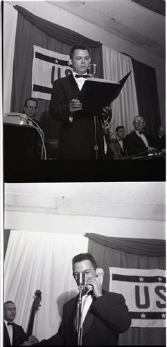 1965 Bob Hope Honored "Chicago Sun-Times" Original 2.5" x 2.5" B & W Negatives (Chicago Sun-Times Archives/MEARS Photo LOA) - Lot of 11