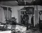 1955 Cassius Clay / Muhammad Ali 's Apartment After a Fire The Chicago Sun-Times Original 4 x 5 B & W Negatives (Chicago Sun-Times Hologram/MEARS Photo LOA) - Lot of 2