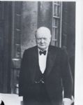 1942 Winston Churchill and Wife The Chicago Sun-Times Original 4 x 5 B & W Negatives (Chicago Sun-Times Hologram/MEARS Photo LOA) - Lot of 8