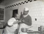 1940s circa Joe Louis at his Michigan Cabin The Chicago Sun-Times Original 4 x 5 B & W Negatives (Chicago Sun-Times Hologram/MEARS Photo LOA) - Lot of 5