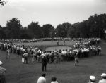 1951 Ben Hogan US Open "The Chicago Sun-Times" Original 4" x 5" B & W Negatives (Chicago Sun-Times Hologram/MEARS Photo LOA) - Lot of 2