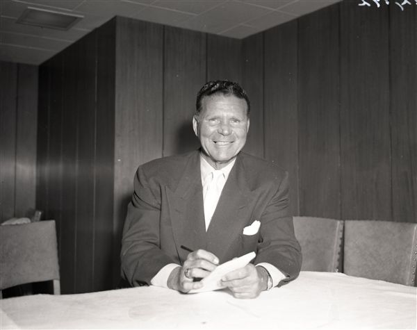 1954 Frank Lane Chicago White Sox "Chicago Sun-Times" Original 4" x 5" B & W Negatives (Chicago Sun-Times Archives/MEARS Photo LOA)