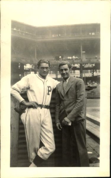 1935-36 Guy Bush Pittsburgh Pirates "The Sporting News Collection Archives" Original 3.5" x 5.5" Photo (Sporting News Collection Hologram/MEARS Photo LOA)