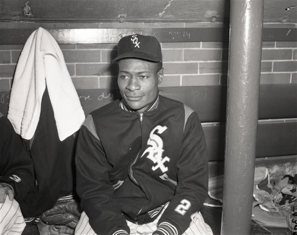 1953 Connie Johnson Chicago White Sox "Chicago Sun-Times" Original 4" x 5" B & W Negatives (Chicago Sun-Times Archives/MEARS Photo LOA) - Lot of 2