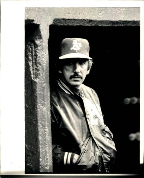 1980 Billy Martin Oakland Athletics "The Sporting News Collection Archives" Original Photo (Sporting News Collection Hologram/MEARS Photo LOA)