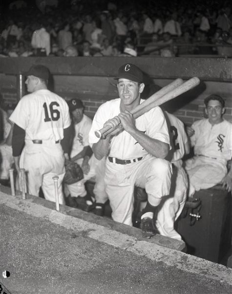 1949-53 George Metkovich Chicago White Sox/Cubs "Chicago Sun-Times" Original 4" x 5" B & W Negatives (Chicago Sun-Times Archives/MEARS Photo LOA) - Lot of 2