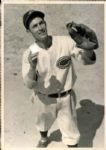 1939-40 Vince DiMaggio Cincinnati Reds "The Sporting News Collection Archives" Original Photo (Sporting News Collection Hologram/MEARS Photo LOA)
