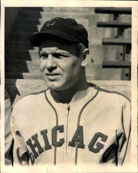 1945 Arthur Michalski Chicago White Sox "The Sporting News Collection Archives" Original 7" x 9" Photo (Sporting News Collection Hologram/MEARS Photo LOA)